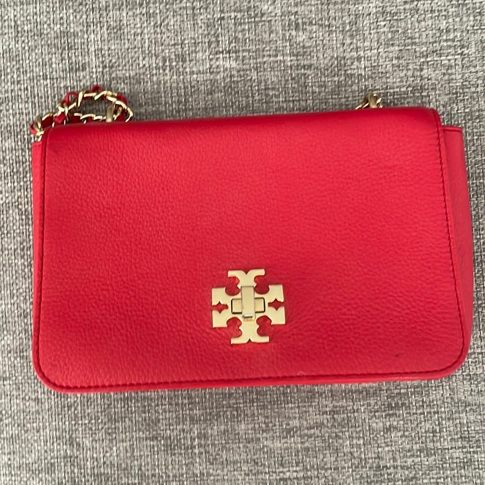 Red Tory Burch Crossbody